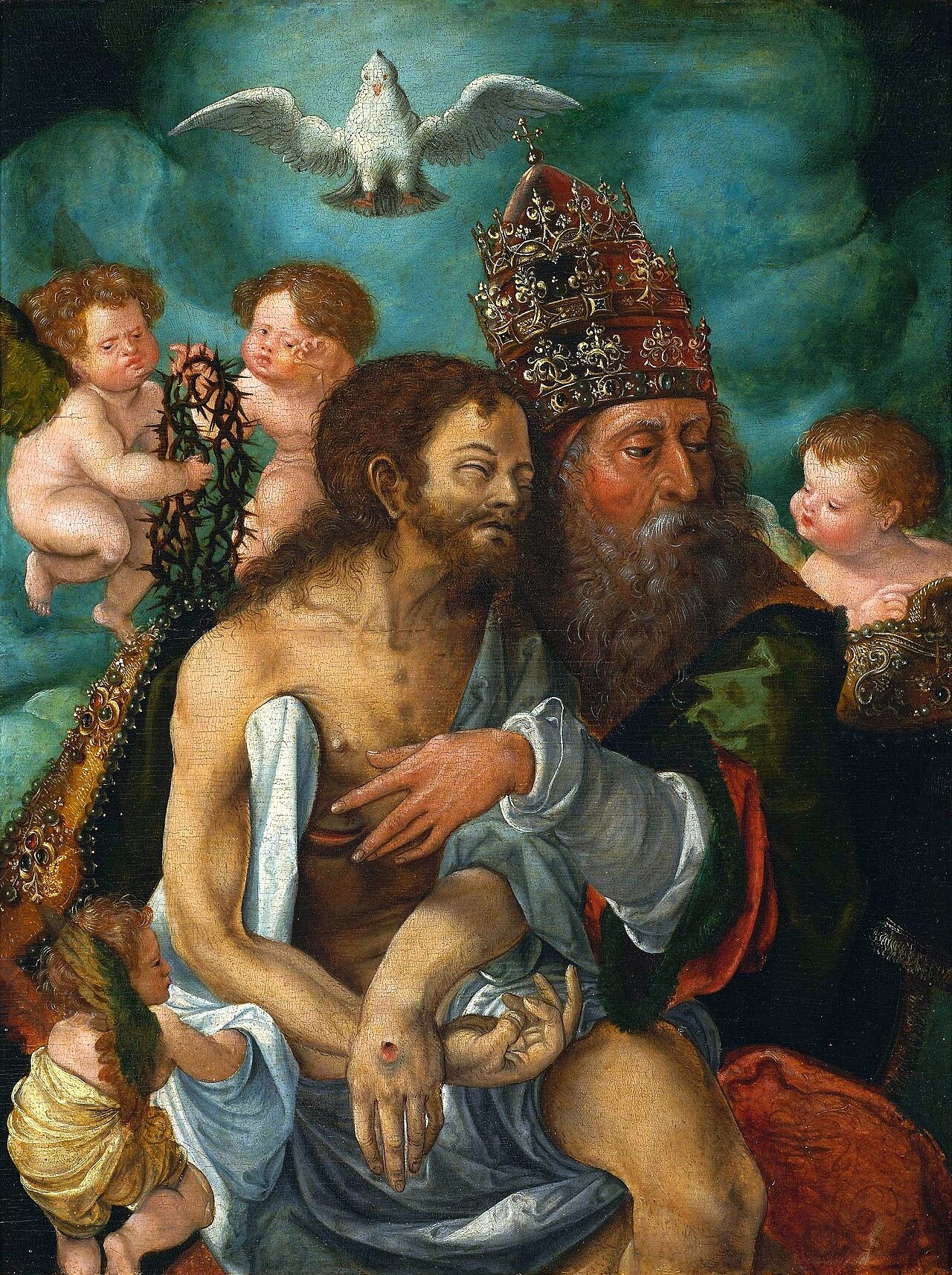 Holy Trinity by Master of the Lille Adoration