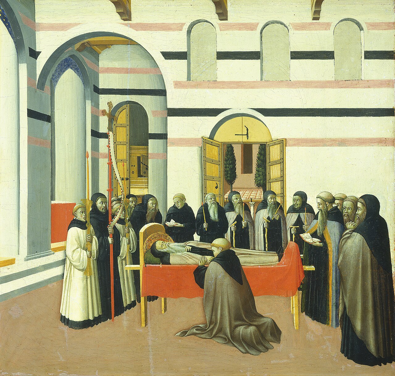 The Death of Saint Anthony by Master of the Osservanza