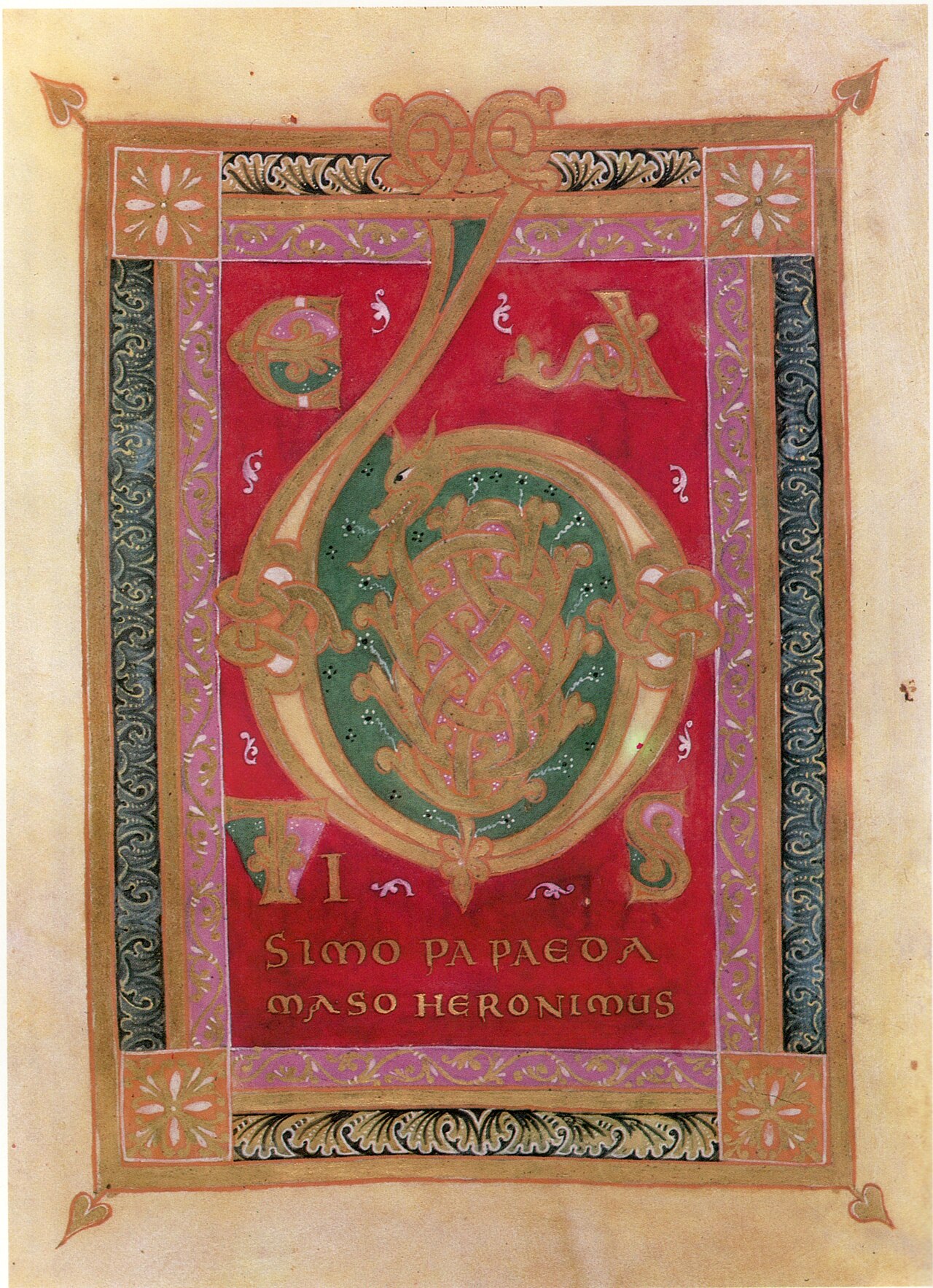 Ottonian Gospel Book by Master of the Registrum Gregorii