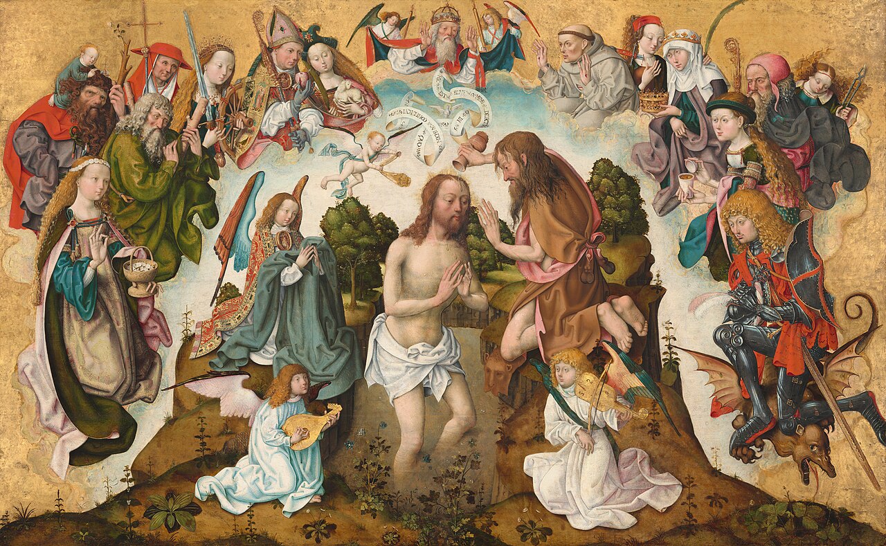 The Baptism of Christ by Master of the Saint Bartholomew Altarpiece