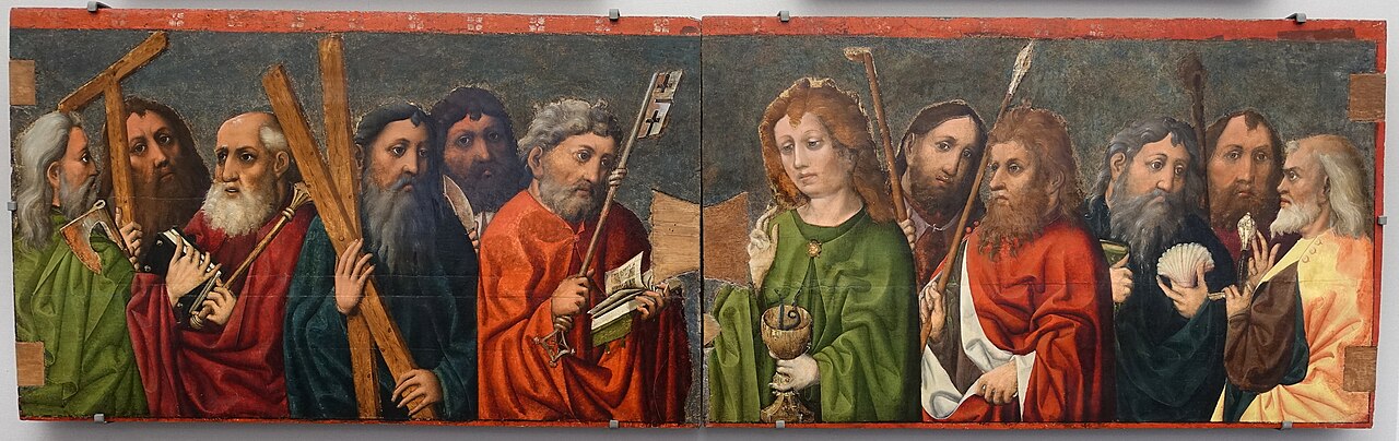 The Twelve Apostles by Master of the Tucher Altarpiece