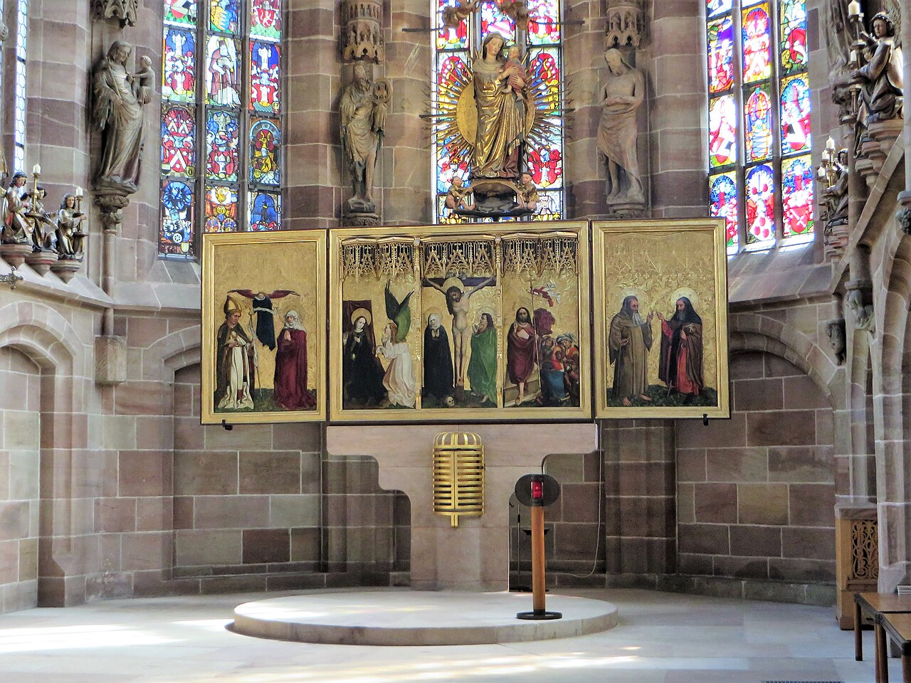 Tucher Altarpiece by Master of the Tucher Altarpiece