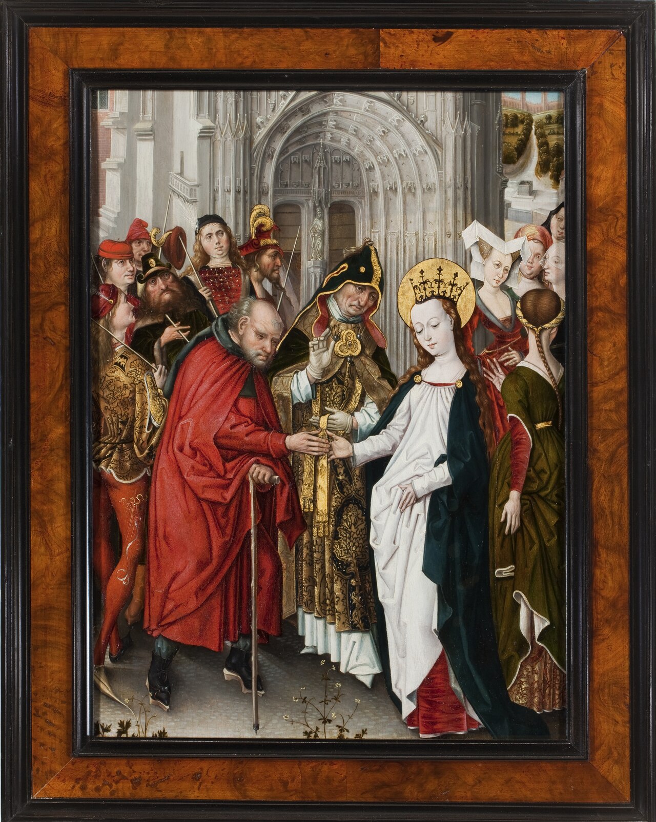 Marriage of Mary and Joseph by Master of the View of Saint Gudula