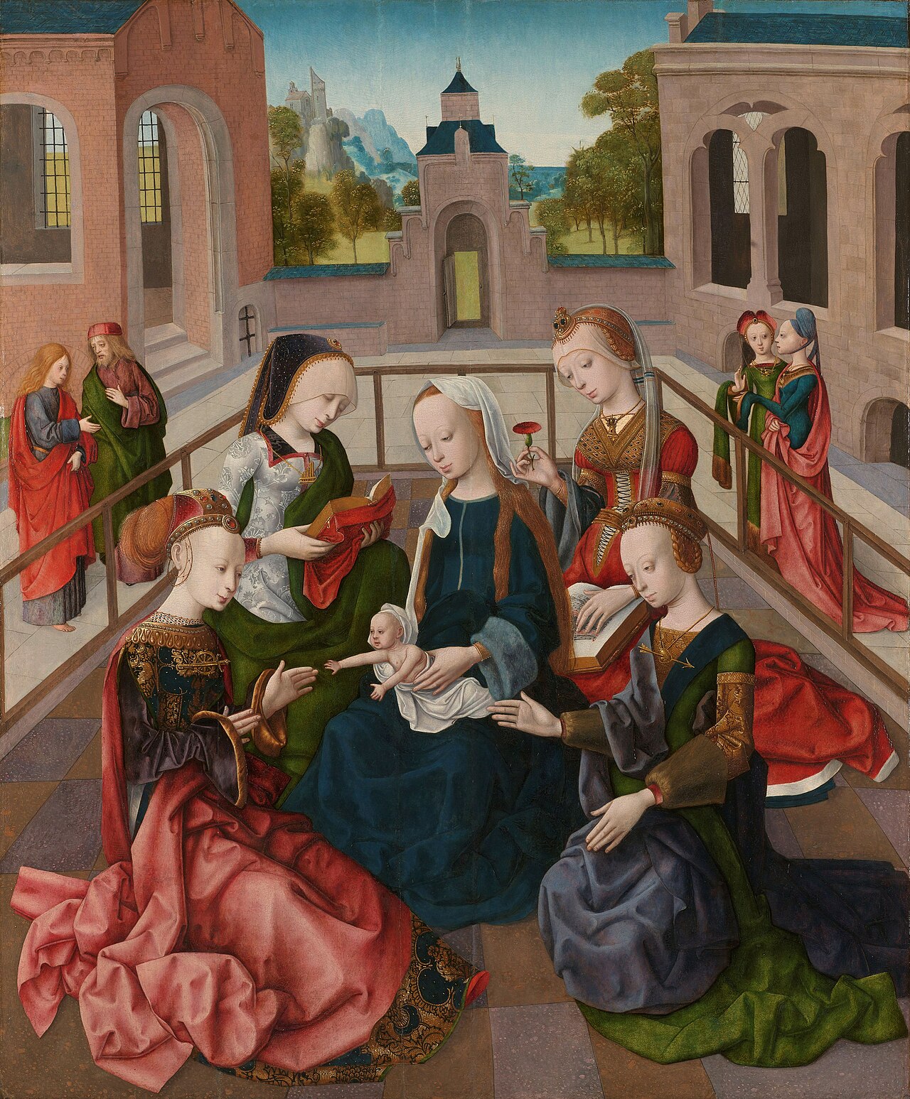 Portrait of Master of the Virgo inter Virgines