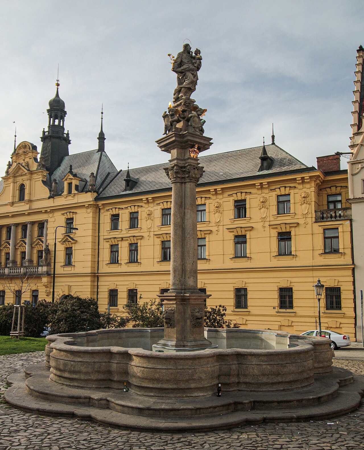Statue of Saint Joseph, Charles Square by Matej Václav Jäckel