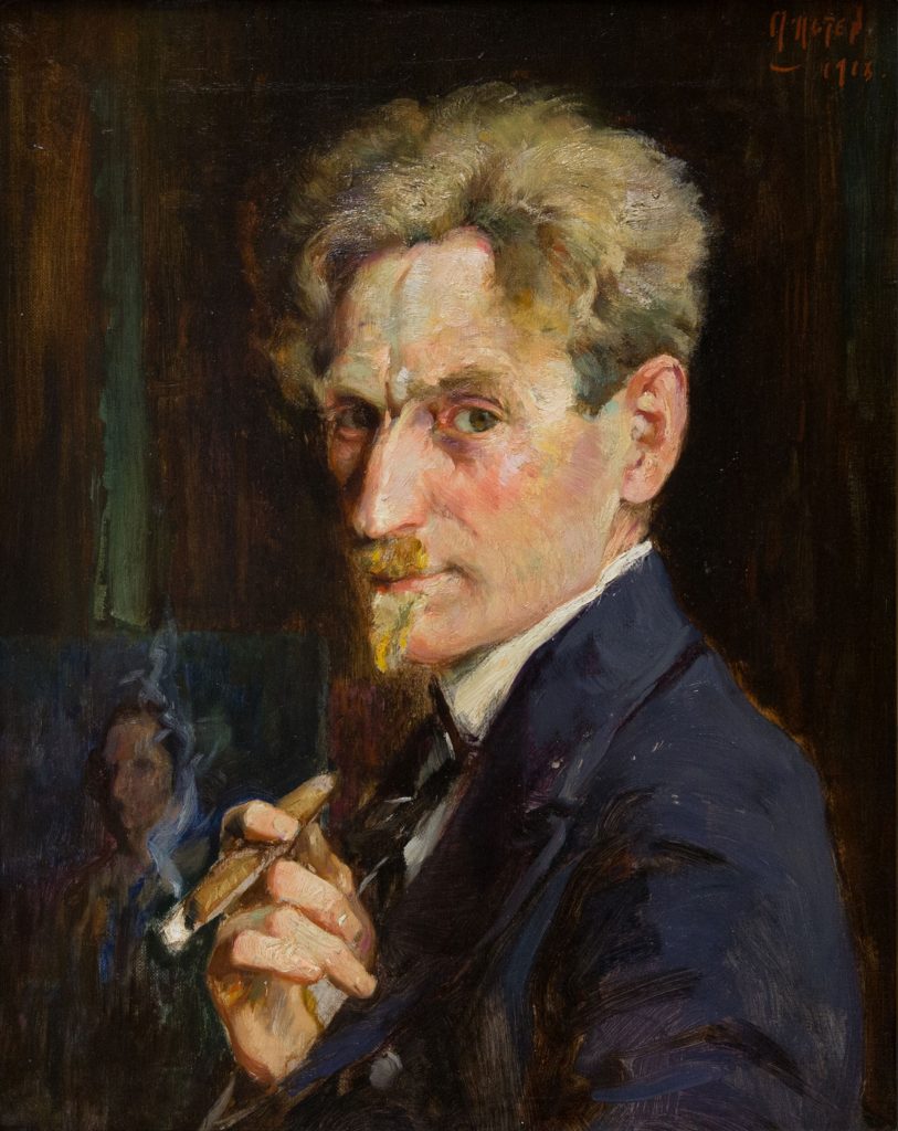 Self Portrait by Mathias Alten