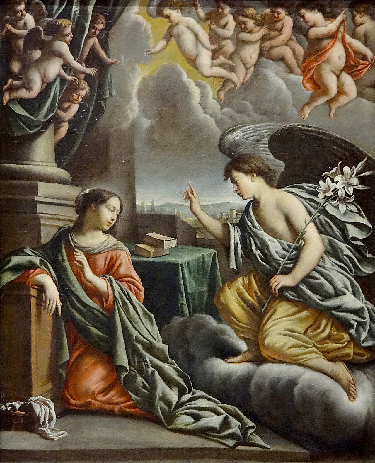 The Annunciation by Mathieu Le Nain