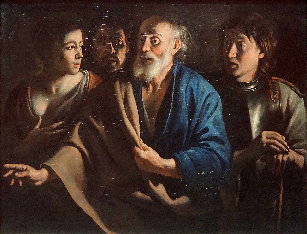 The Denial of Saint Peter by Mathieu Le Nain