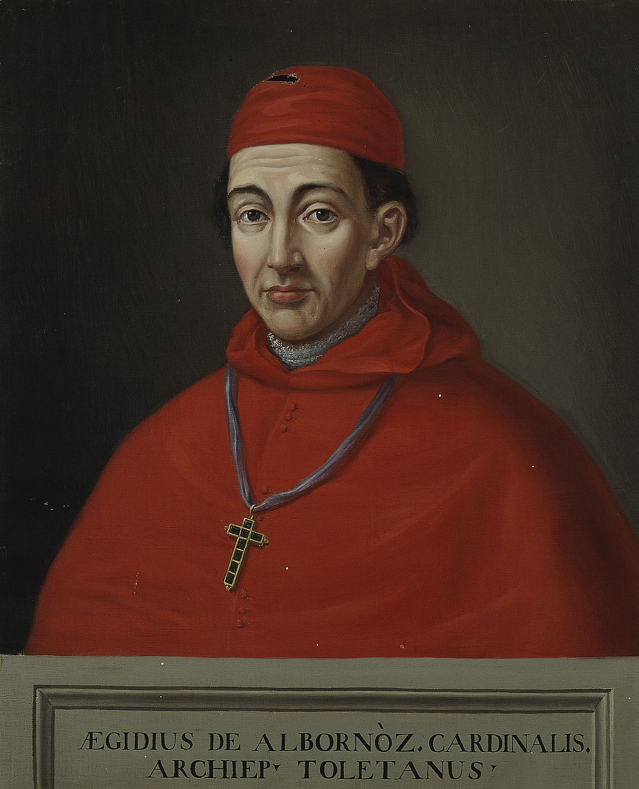 Cardinal Gil Álvarez de Albornoz by Matías Moreno
