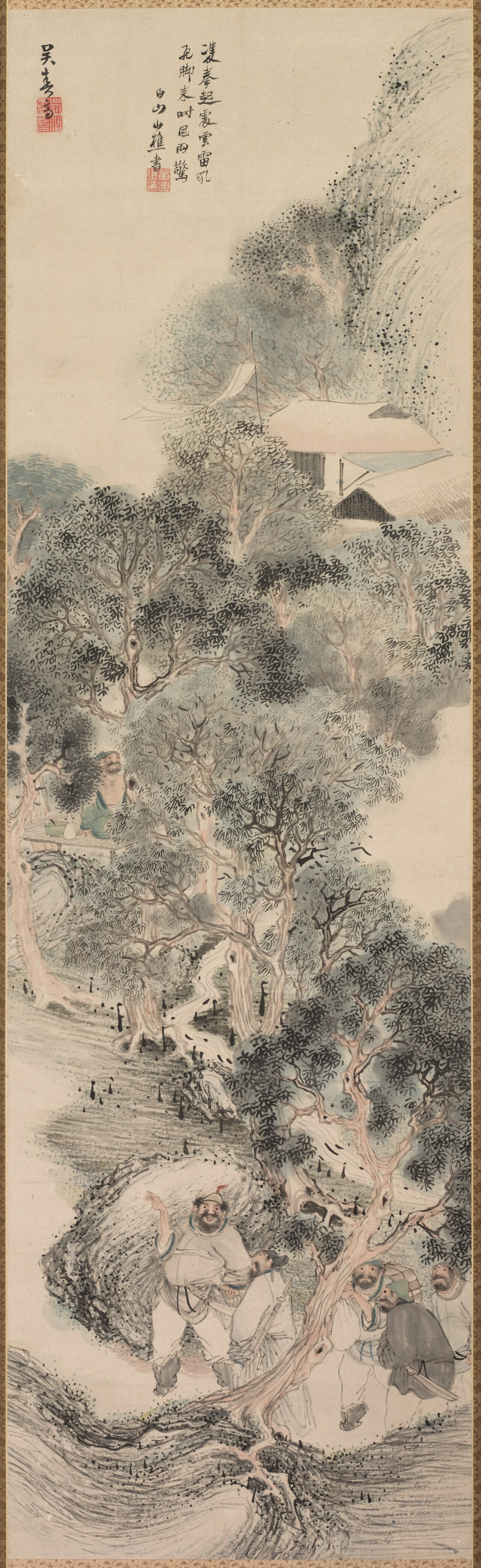 Water Margin Bandits by Matsumura Goshun