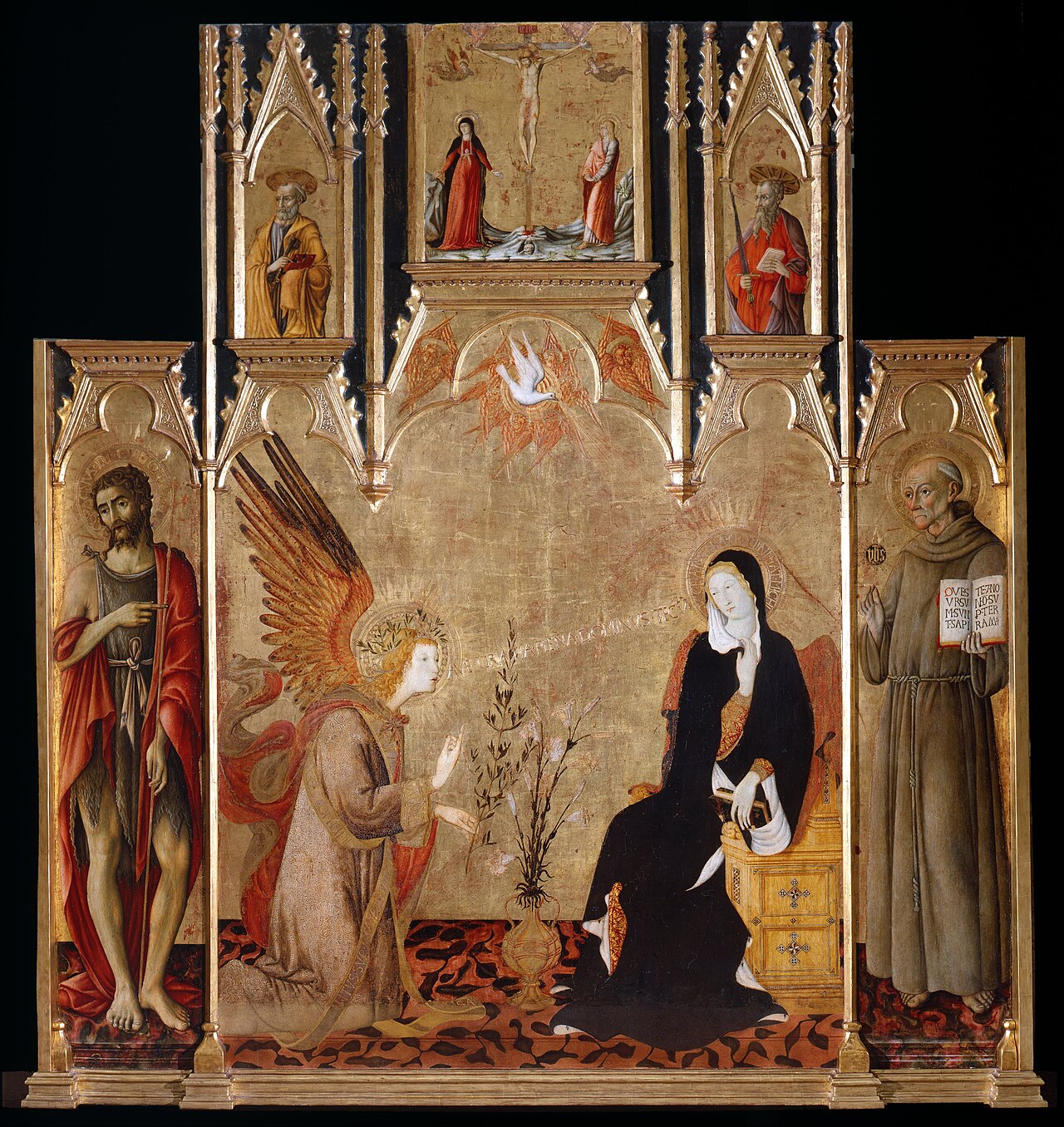 Altarpiece of San Pietro a Ovile by Matteo di Giovanni