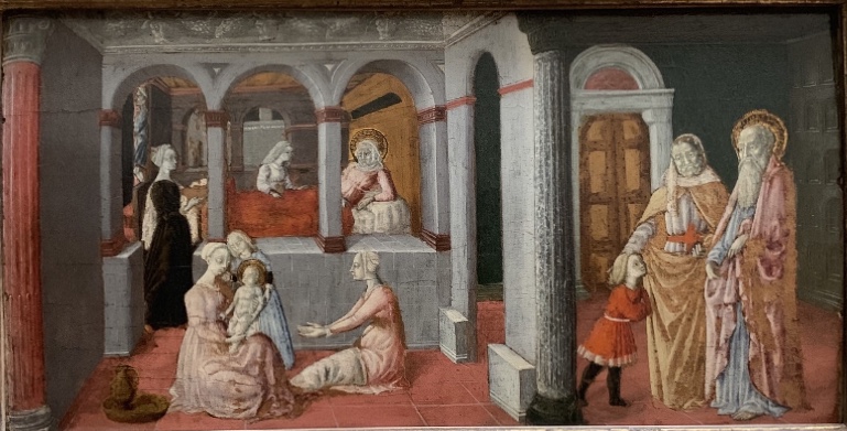 The Birth of the Virgin by Matteo di Giovanni