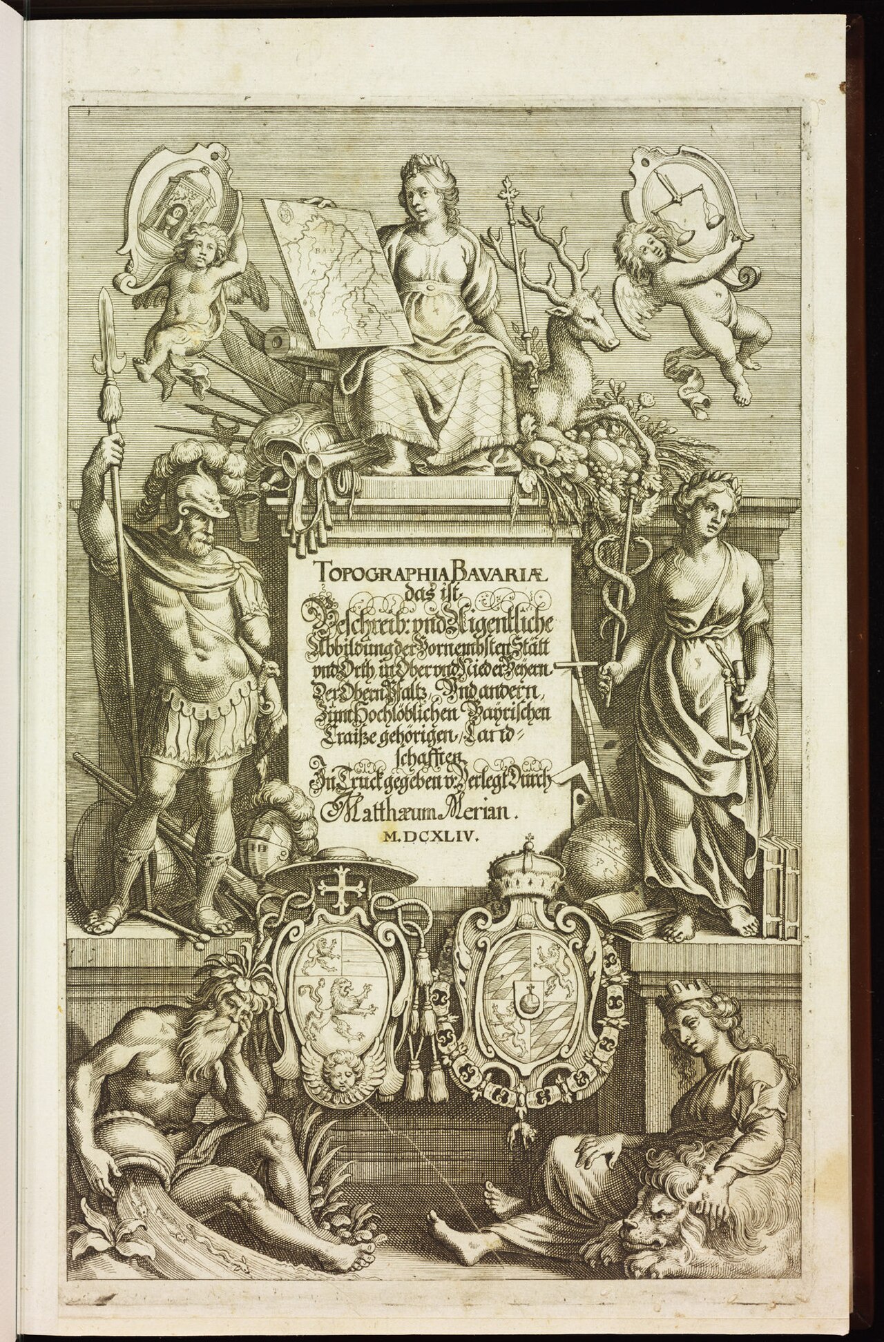 Topographia Germaniae by Matthäus Merian