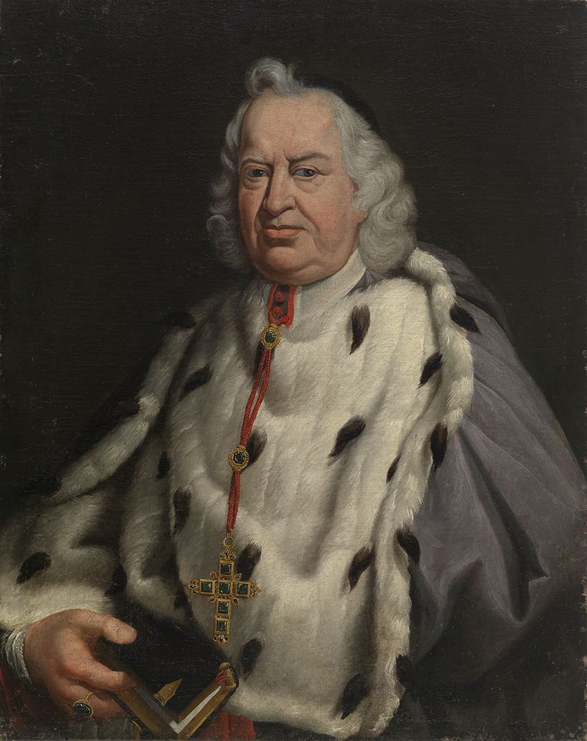 Portrait of Bishop Van Susteren by Matthias de Visch