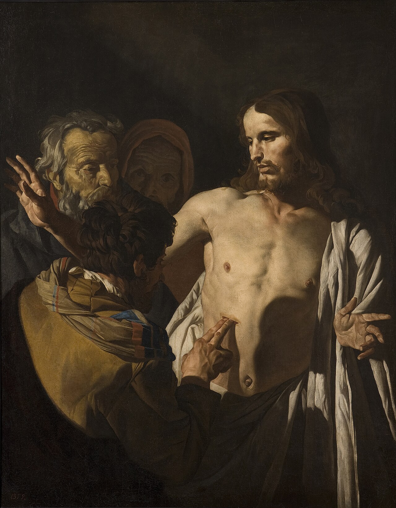 The Incredulity of Saint Thomas by Matthias Stom
