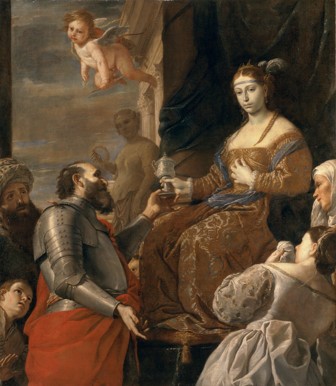 Death of Sophonisbe by Mattia Preti