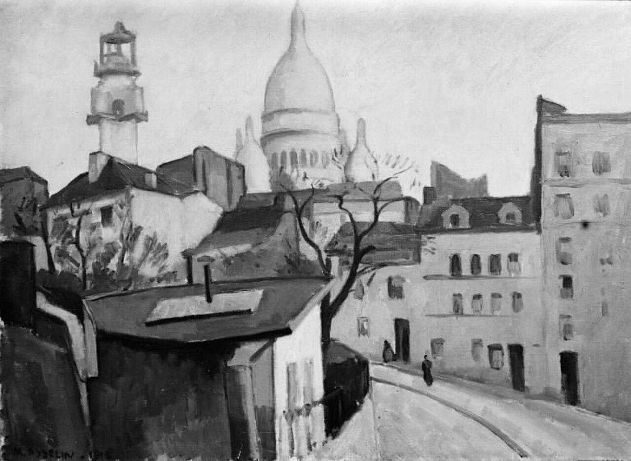 View of Montmartre by Maurice Asselin