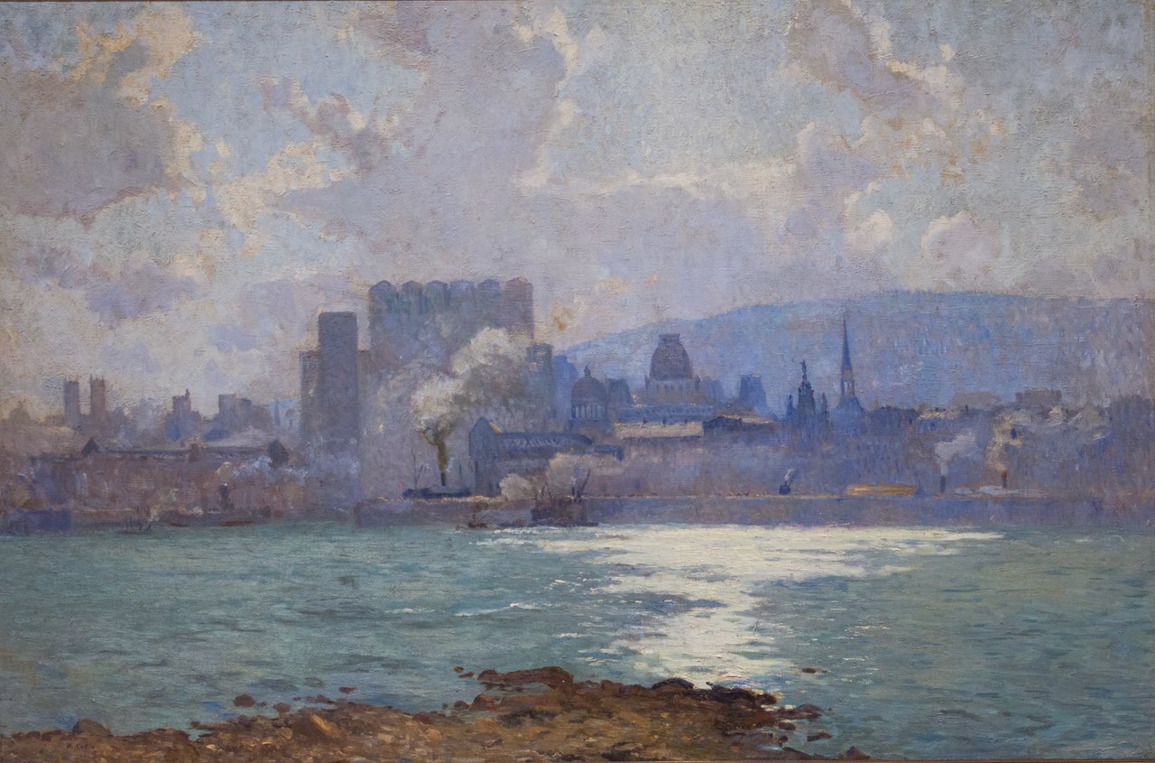 Le Port de Montréal by Maurice Galbraith Cullen