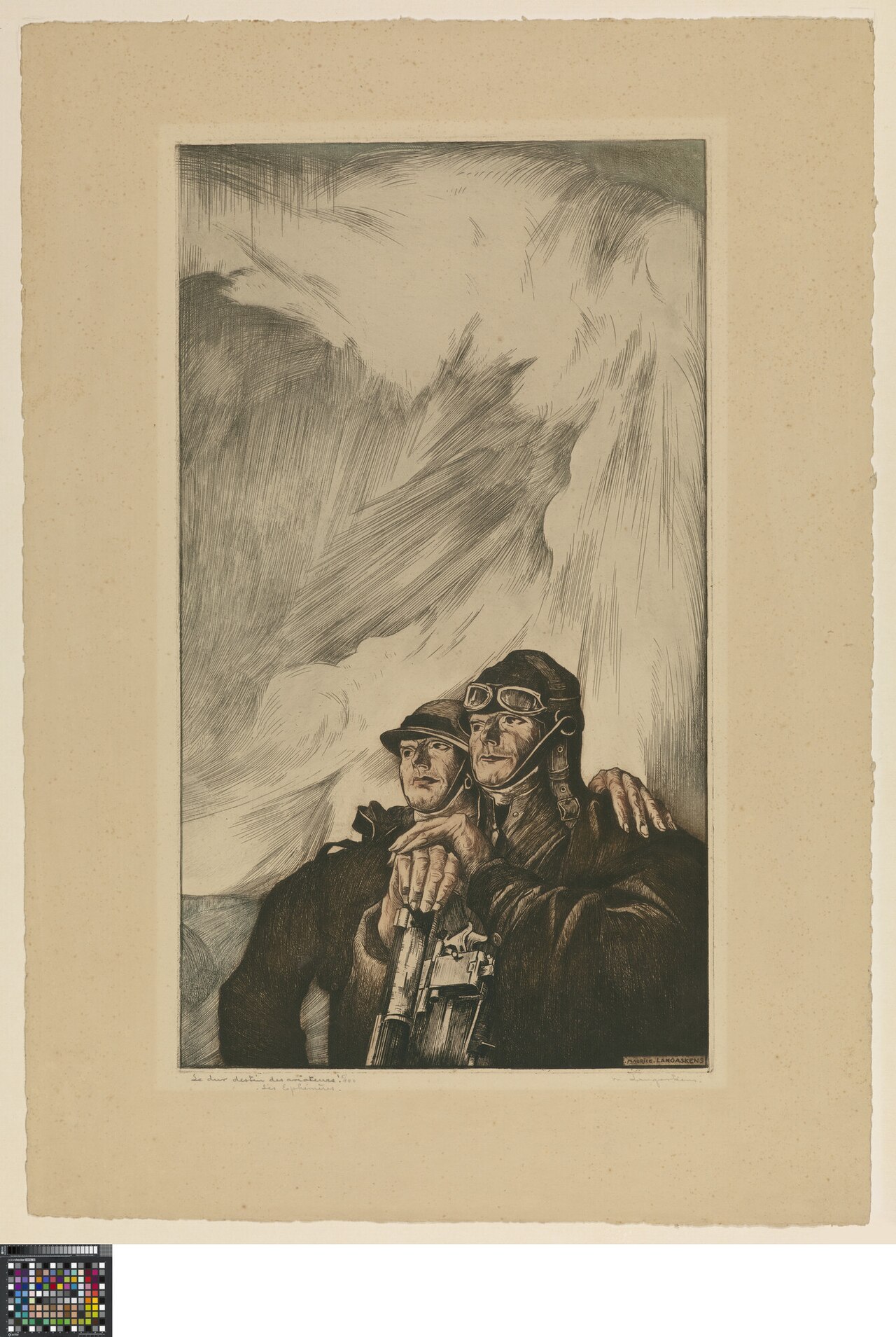 The hard fate of aviators by Maurice Langaskens