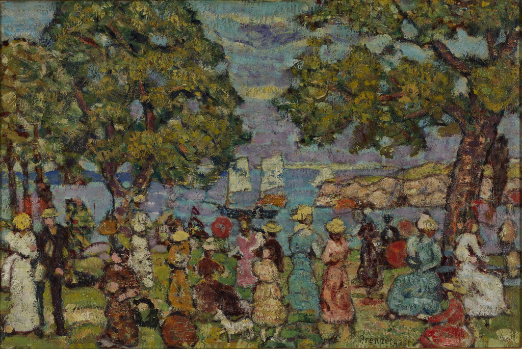 On the Beach by Maurice Prendergast