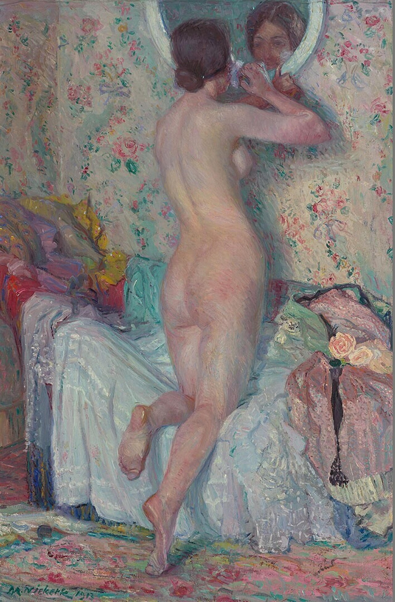 Female Nude by Maurits Niekerk