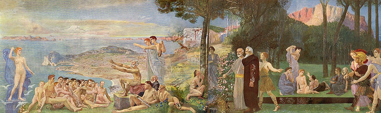 The Prime of Greece by Max Klinger