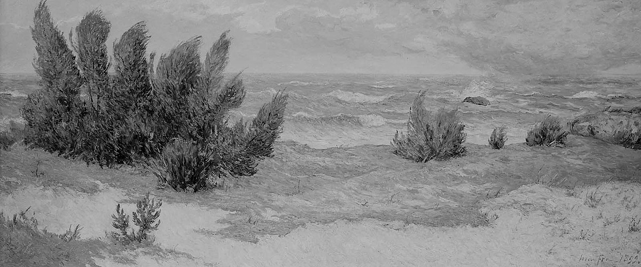 Gust of Wind by Maxime Maufra