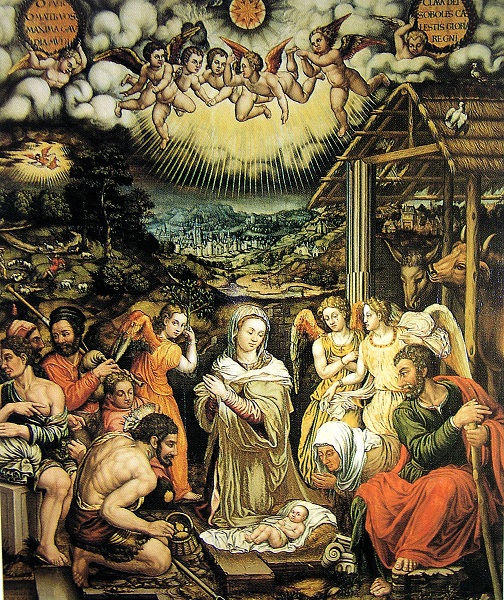Adoration of the Shepherds by Mechtelt van Lichtenberg