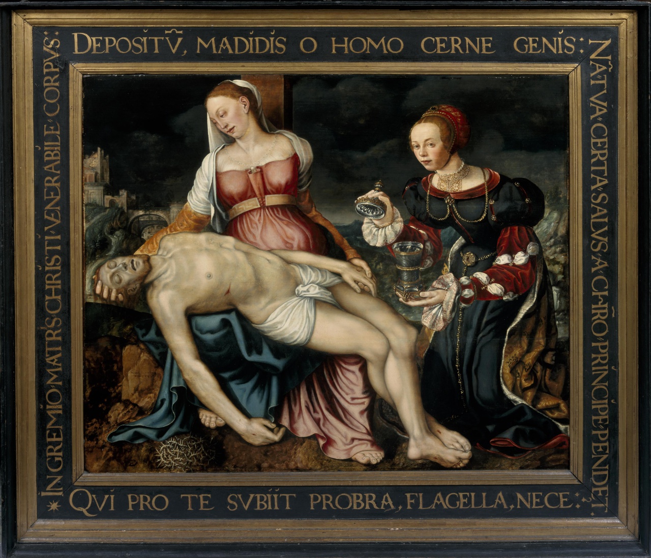 Pietà with Mary Magdalene by Mechtelt van Lichtenberg