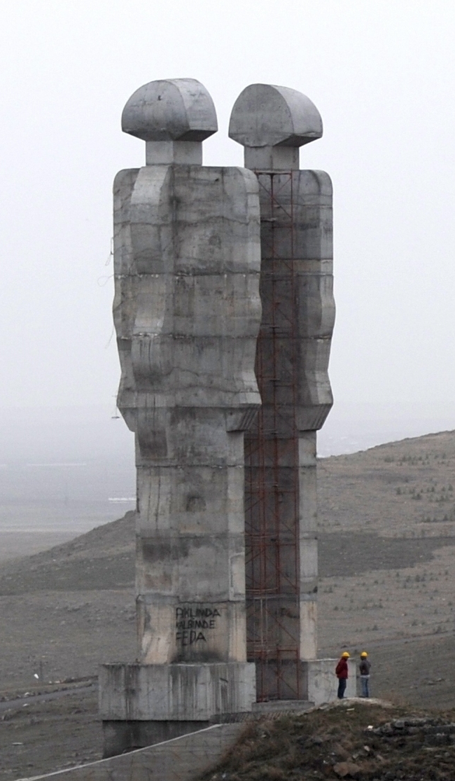 Statue of Humanity by Mehmet Aksoy