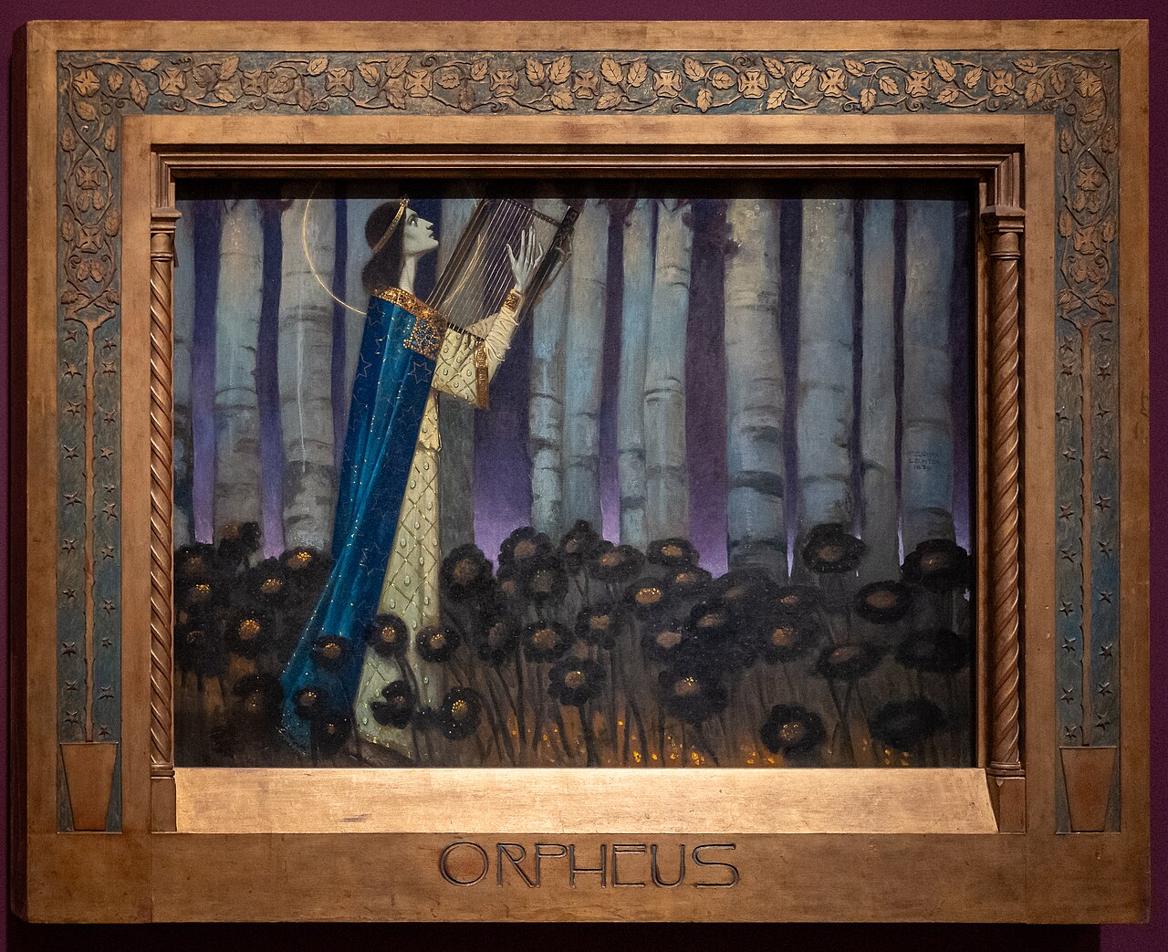 Orpheus by Melchior Lechter