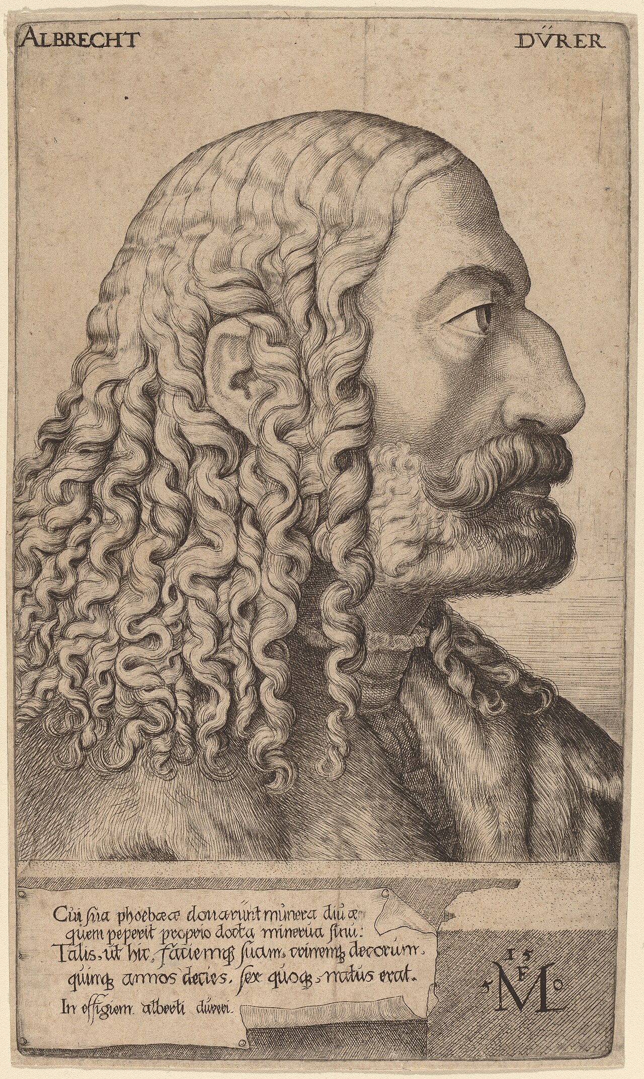 Albrecht Durer by Melchior Lorck