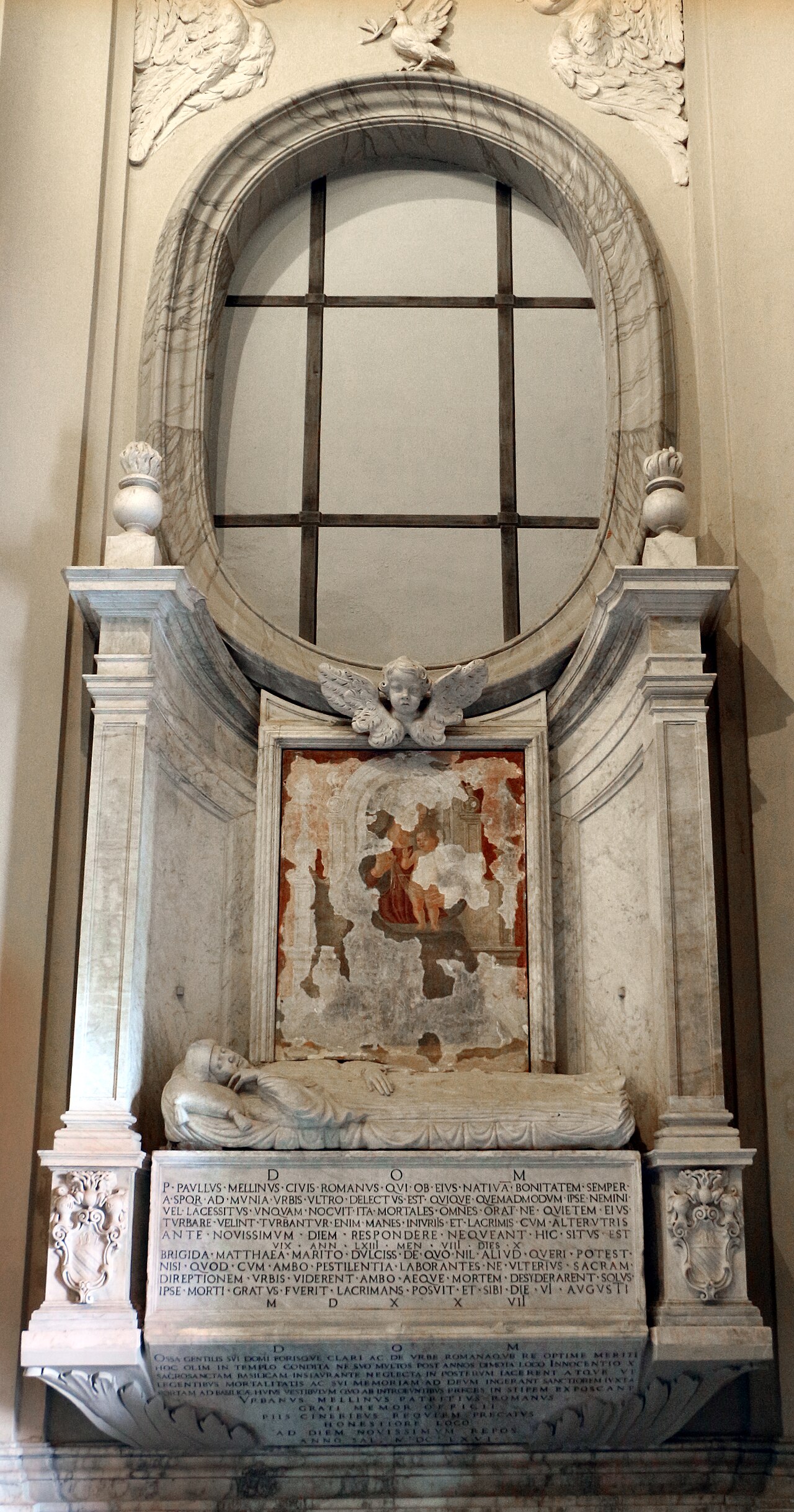 Tomb of Paolo Mellini by Melozzo da Forlì
