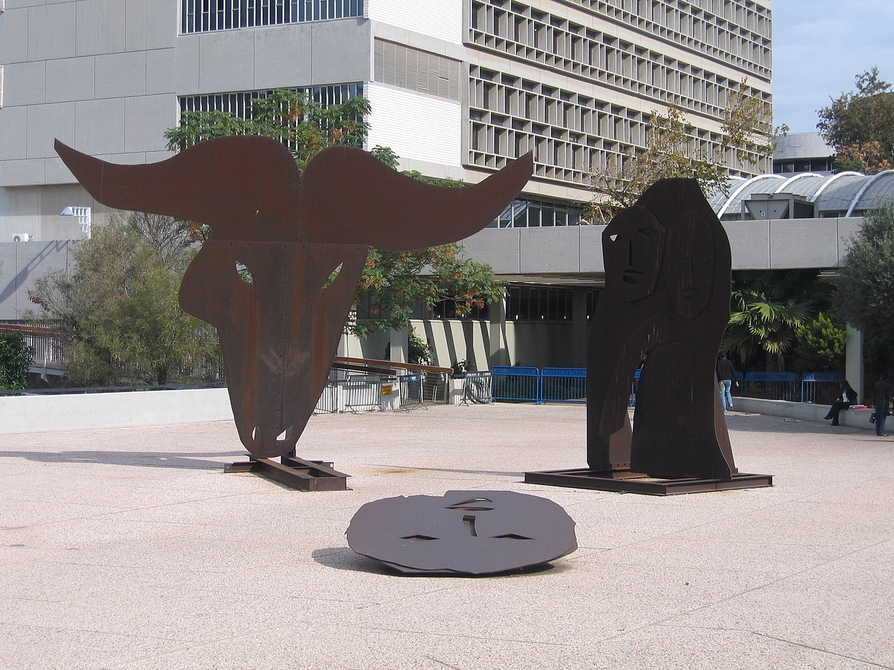 Sacrifice of Isaac by Menashe Kadishman