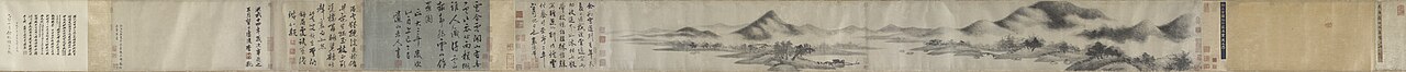 Mountains and Water by Mi Fu