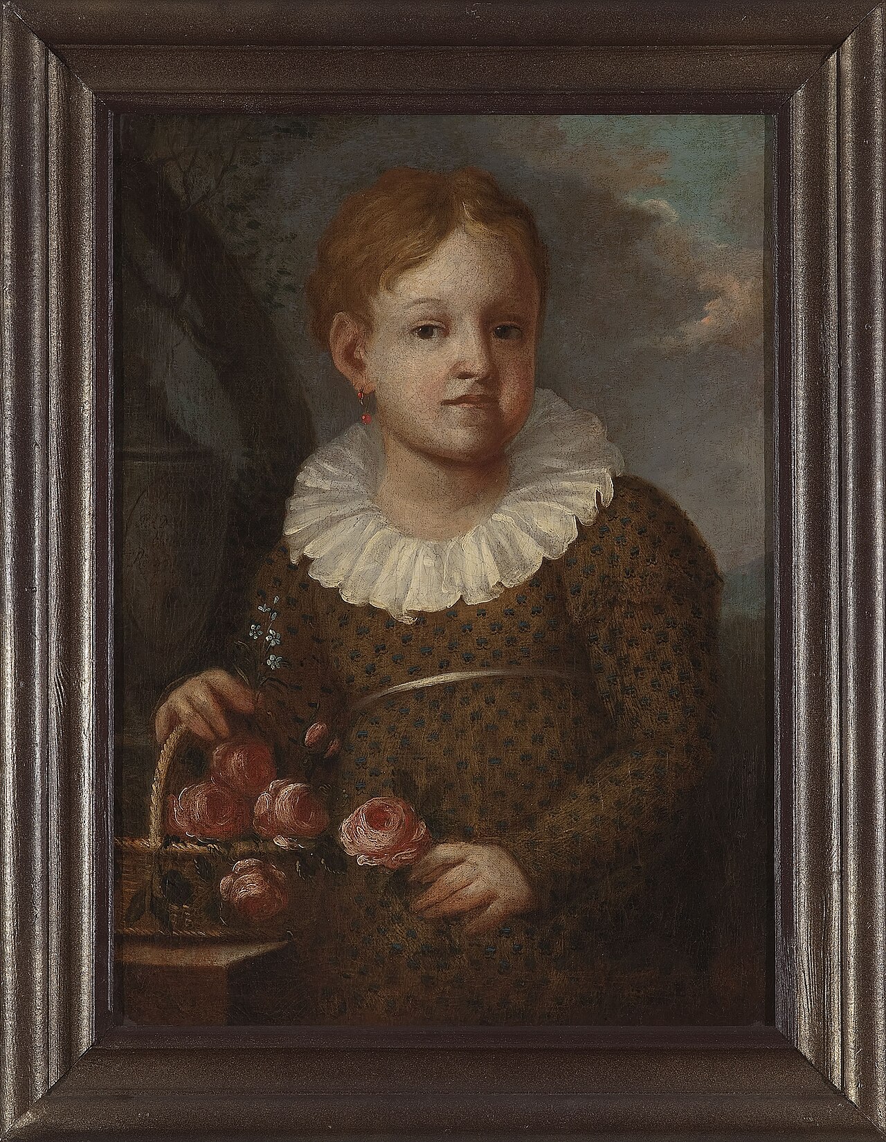 Posthumous portrait of Elżbietka Pade (1811–1818), daughter of Elżbieta and Marcin by Michał Stachowicz