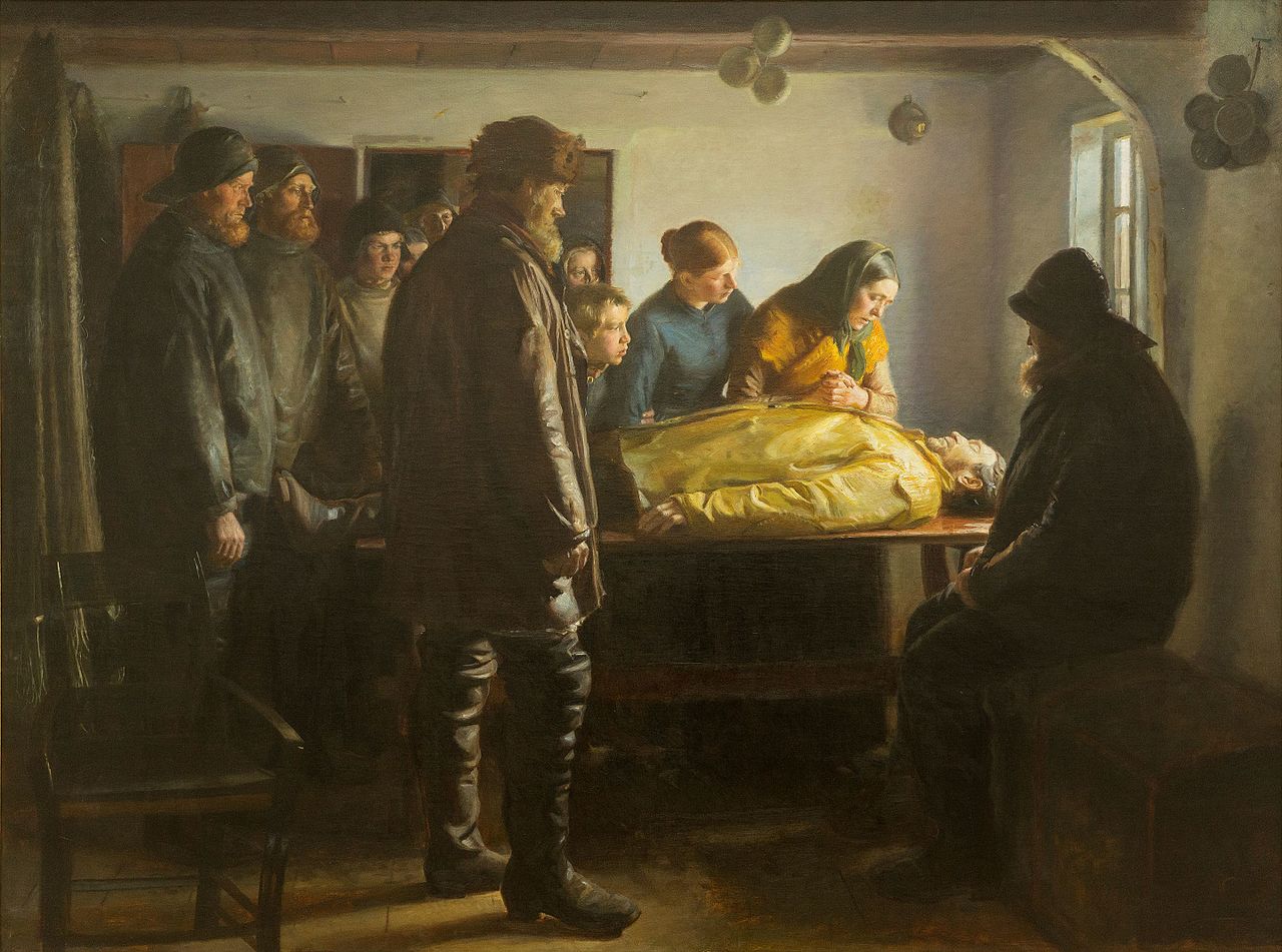 The Drowned Fisherman by Michael Ancher