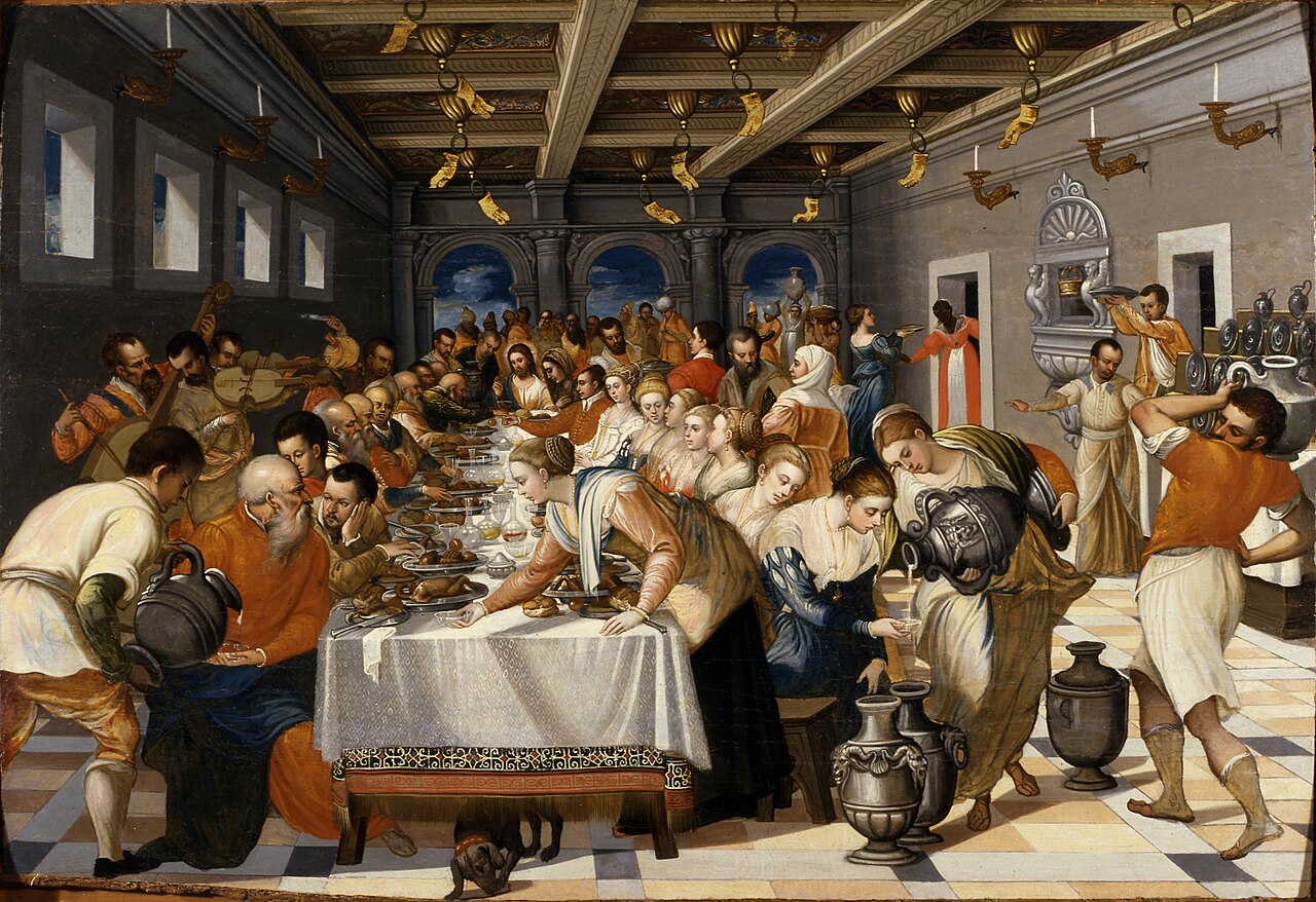 Wedding at Cana by Michael Damaskinos
