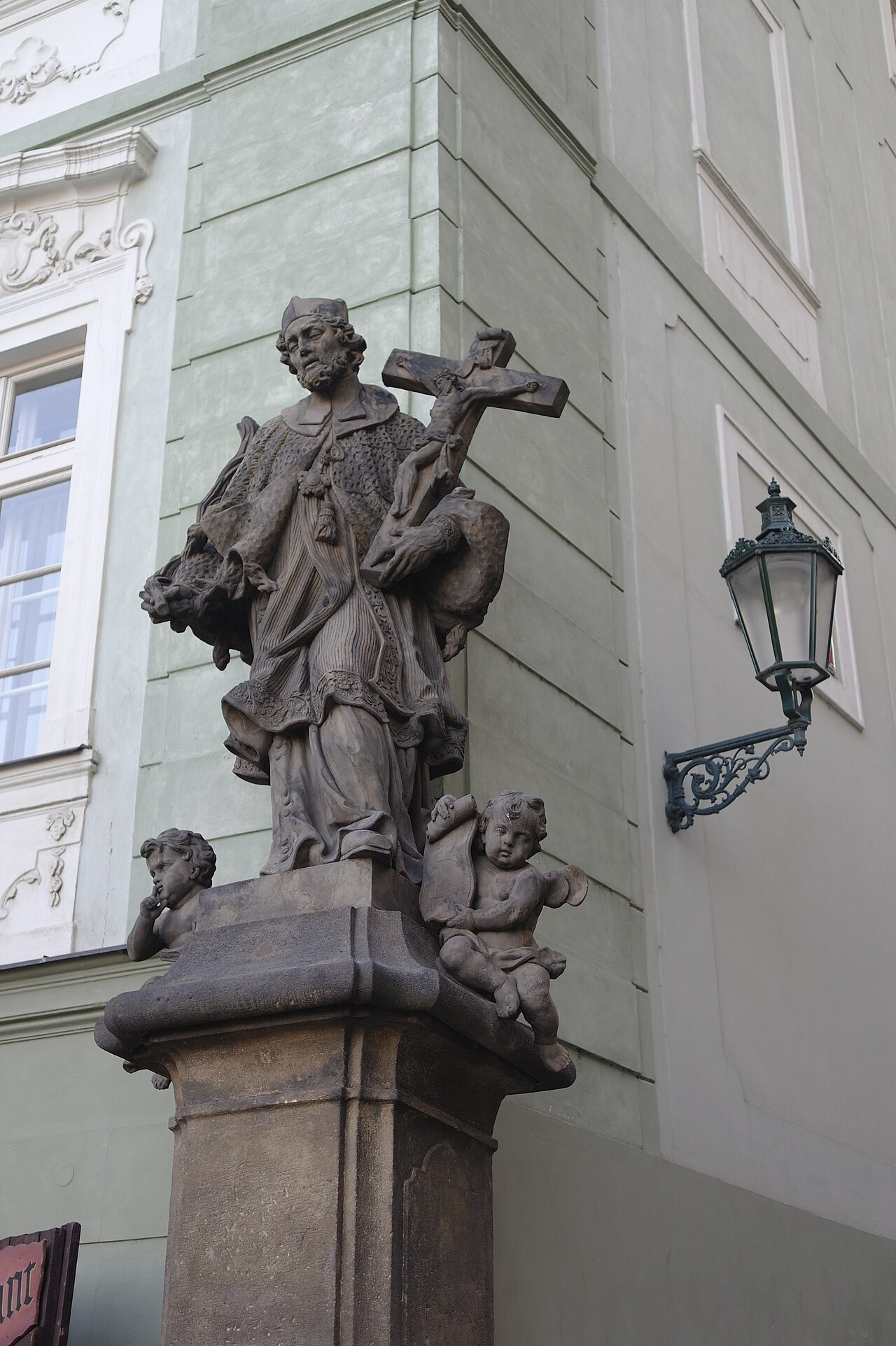statue of Saint John of Nepomuk by Michael Johann Joseph Brokoff