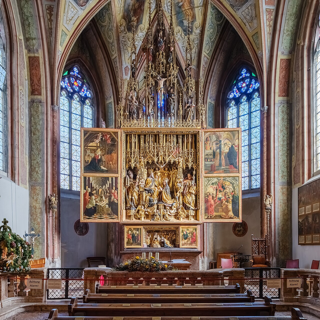 St Wolfgang altarpiece by Michael Pacher