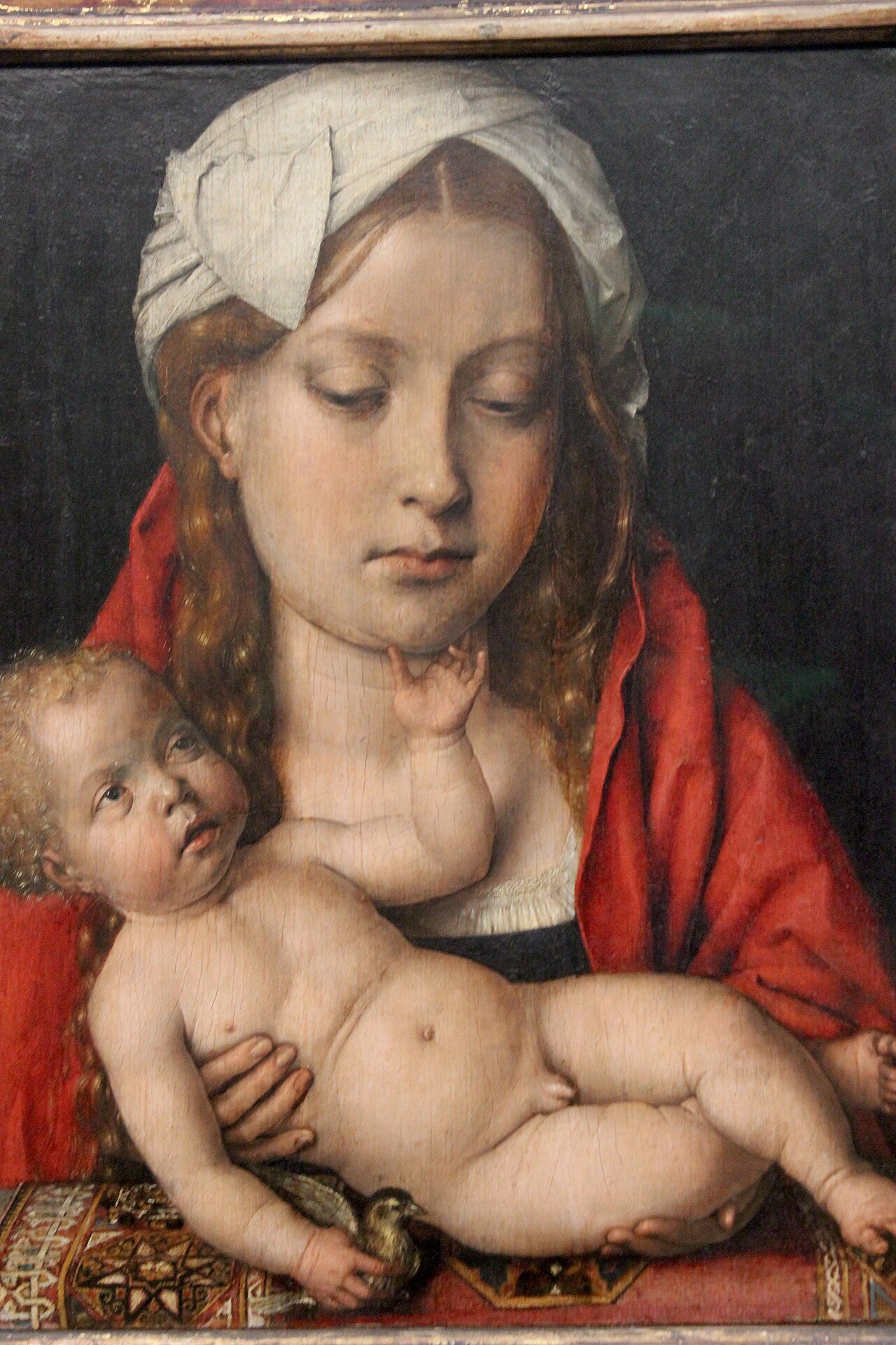 Mary with the Child by Michael Sittow