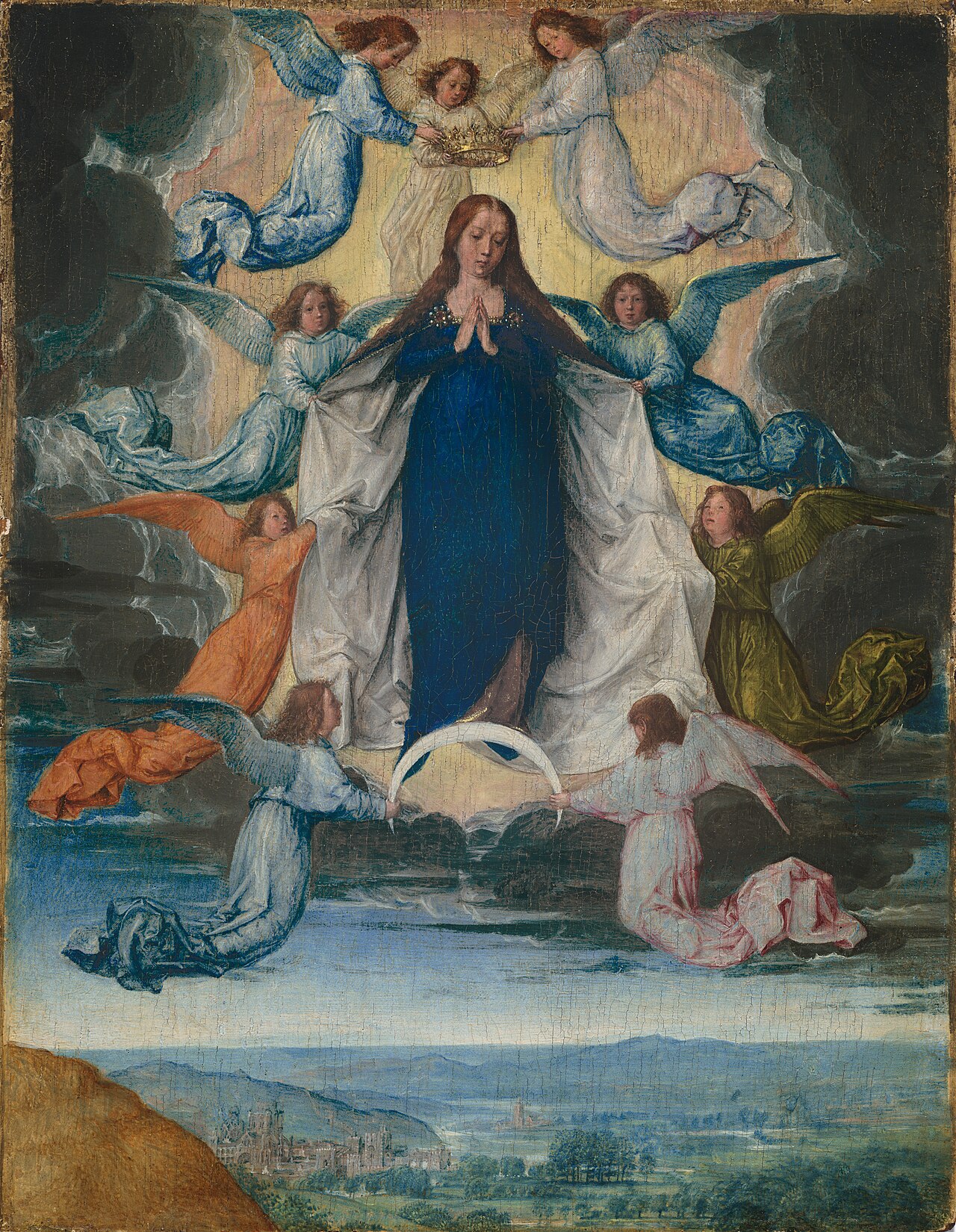 The Assumption of the Virgin by Michael Sittow