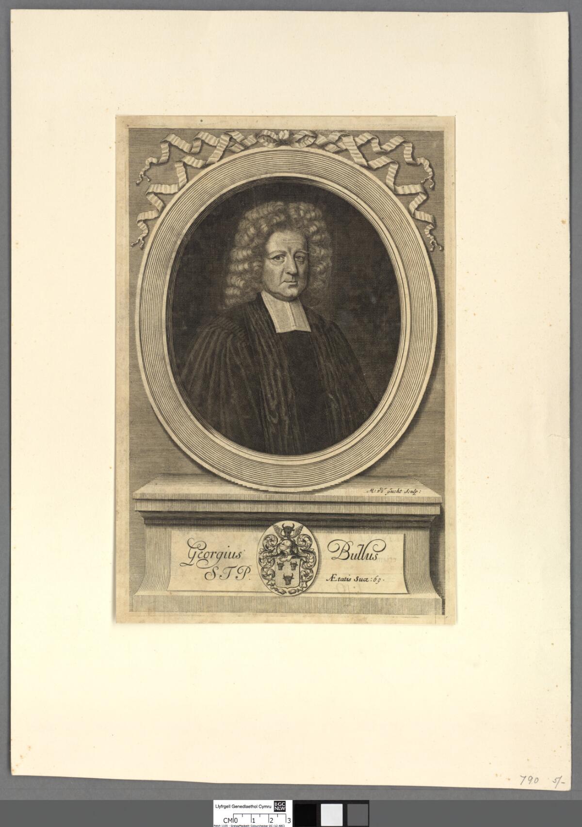 Georgius S. T. P. Bullus aetatis suce 69 by Michael Vandergucht