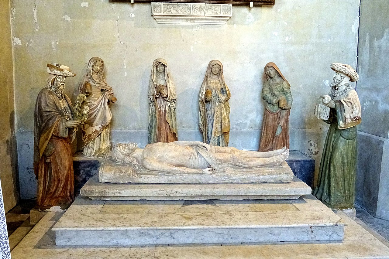Entombment of Christ of Église Saint-Pierre-et-Saint-Paul by Michel Colombe