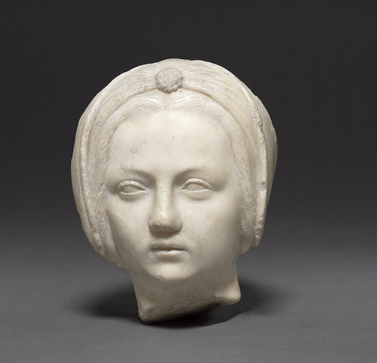 Head of a Woman by Michel Colombe