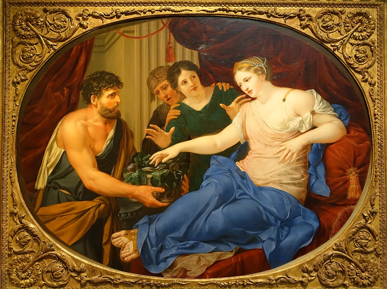 Cleopatra and the Asp by Michel Corneille the Elder