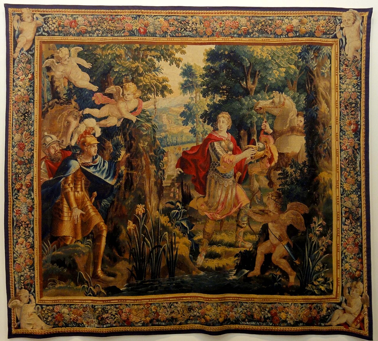 Story of Clorinda and Tancred by Michel Corneille the Elder