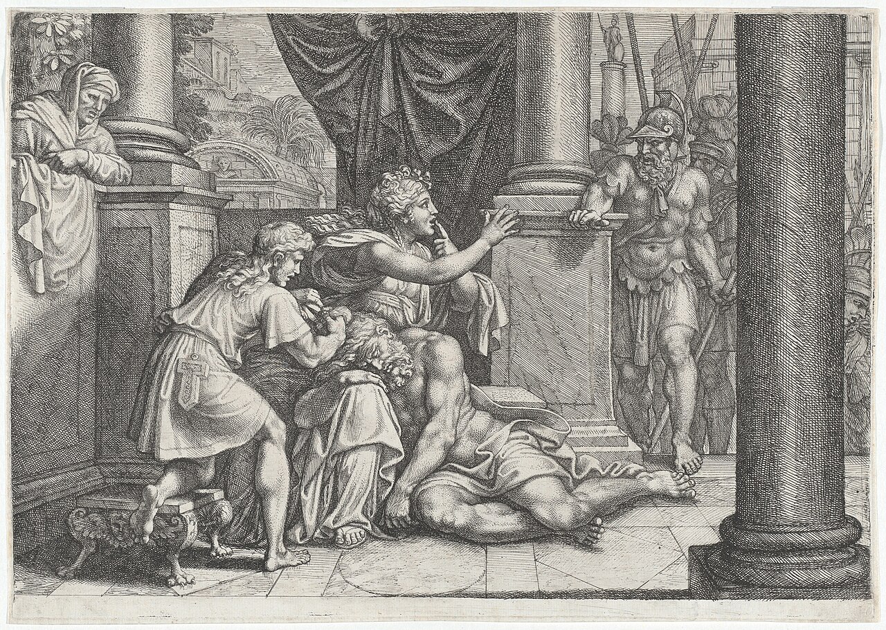 Samson and Delilah by Michel Corneille the Younger