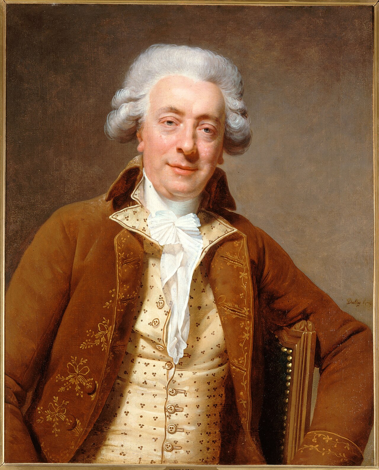 Portrait of Claude Nicolas Ledoux by Michel Martin Drolling