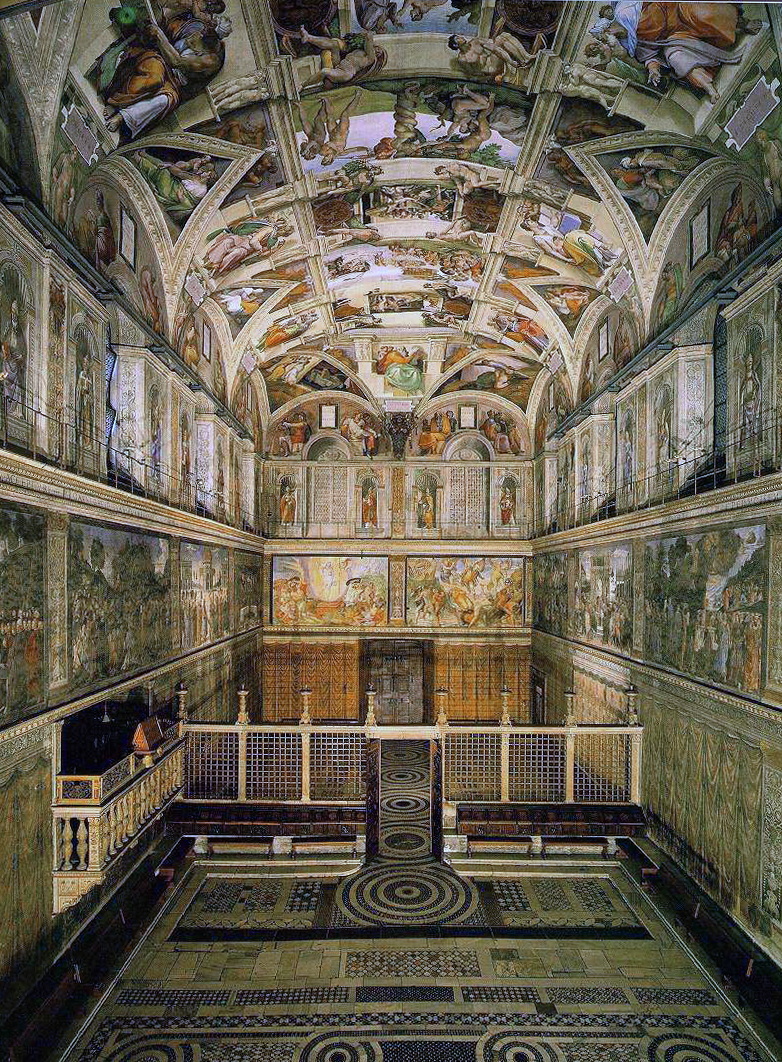 Sistine Chapel by Michelangelo